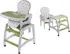 Jídelní židlička Eco Toys Jídelní židlička se stolečkem 2v1 zelená