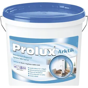 barva na zeď Barva na zeď Prolux Arktik bílá 1,5 kg