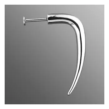 Piercing Piercingate Piercing do brady - labreta PLA00062 - Délka tyčky: 10 mm, Průměr tyčky: 1,6 mm