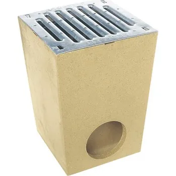 Odvodňovací žlab Dvorní vpust ACO SELF 01581 s pozinkovaným roštem