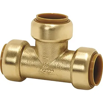 Instalatérský materiál Push-fit T-kus jednoznačný 15 mm