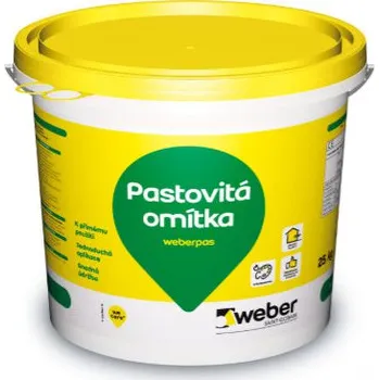 Omítka Weber.pas akrylát zrnitý 25 kg x 1,5 mm