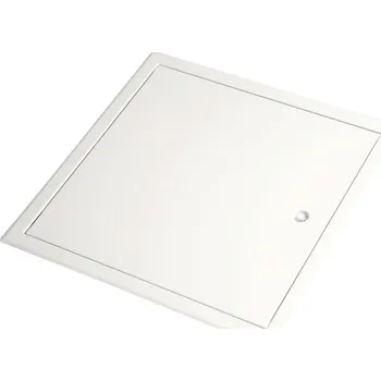 Revizní dvířka Revizní dvířka TAMADEX Softline s kličkou 400 x 400 mm plechová bílá