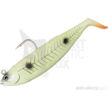 Umělá nástraha IMITACE SLEDĚ SAVAGE GEAR CUTBAIT HERRING 25cm 460g Barva: Green Glow