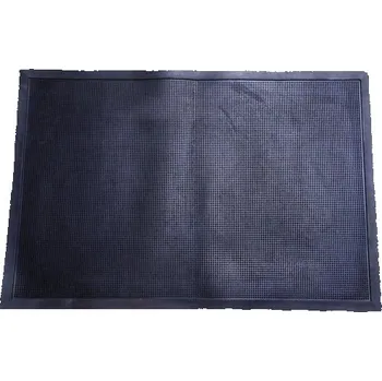 Rohožka Venkovní rohožka gumová černá 80 x 120 cm