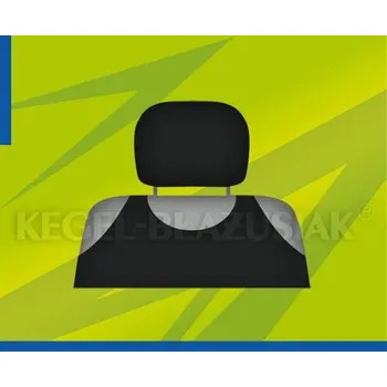 Potah sedadla Potahy na opěrky hlavy 2 ks - černé