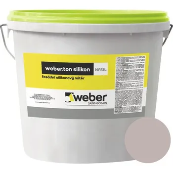Fasádní barva Fasádní nátěr WEBER.TON silikon 25 kg SE2D šedá
