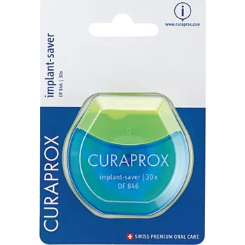 Zubní nit Curaprox DF 846 Implant Saver zubní nit 30 ks
