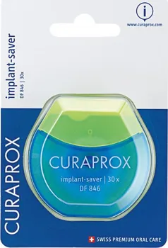 Zubní nit Curaprox DF 846 Implant Saver zubní nit 30 ks