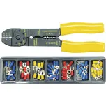 Konektorové kleště a konektory 100 ks