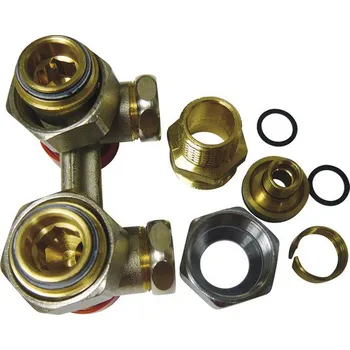 rozdělovač topení VK set přímý pro připojení otopných těles AL/PEX 16 mm