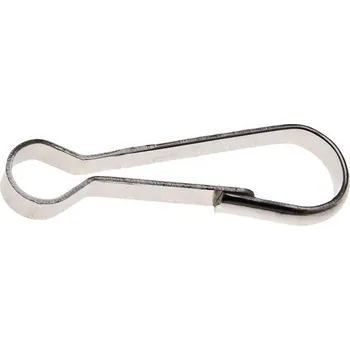 Horolezectví Karabinka 50 zinek bílý, 2ks