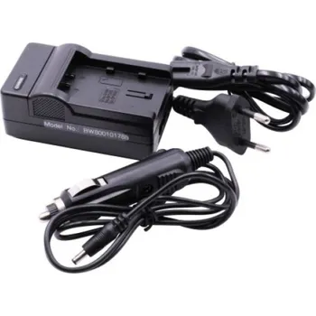 TopTechnology Nabíječka baterie Samsung IA-BP210E 230V / 12V, pro digitální videokamery, plus CL adaptér pro nabíjení v automobilu