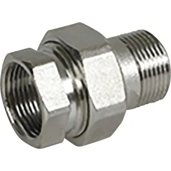 Instalatérský materiál Šroubení k radiátoru přímé, 3/4", niklované