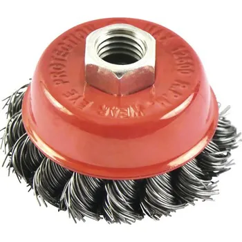 Brusný kotouč Brusný kartáč copánkový, hrncový tvar, 65 x M14