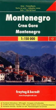 kniha Montenegro 1:150 000 - Freytag & Berndt