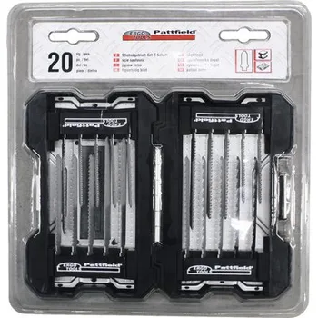 Sada pilových listů do kmitací pily Pattfield 20dílná T násada