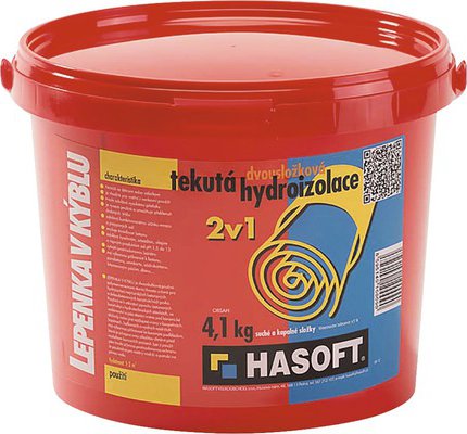 Tekutá lepenka HASOFT Lepenka v kýblu dvousložková 4,1 kg