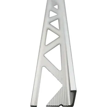 Stavební profil Lišta AL L profil 12x2500 mm elox stříbro