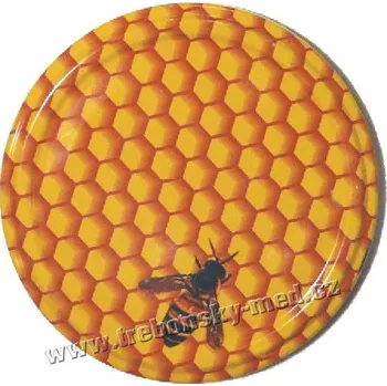 Víčko TO 82 včela malovaná RTS TPE