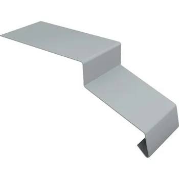 Stavební profil Spojka Bravo pro balkonový profil hliník šedá