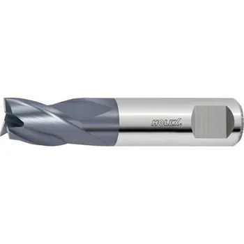 Fréza TK fréza válcová čelní tříbřitá - 6x8 mm, typ 201842, Holex, tvrdokov TK (tzv. MINI fréza, slinutý karbid, povlak TiAIN.Ušetřete náklady na přebrušování: Neboť využití TK frézy MINI až na hranici opotřebení je levnější, než běžné přebrušování)
