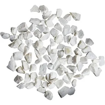 Přírodní kámen Kamenná drť teracová 4–8 mm bílá balení 25 kg