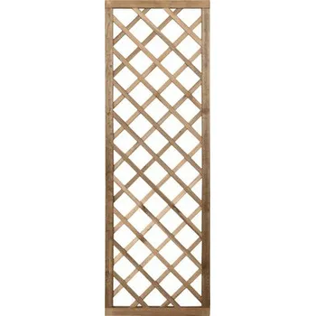 Stojan na květiny Mříž na popínavé rostliny Molina 60 x 180 cm dřevěná tlakově impregnovaná