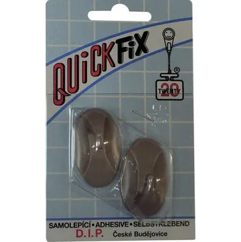 Věšák Háček samolepící Quickfix Typ 2 béžový - blistr