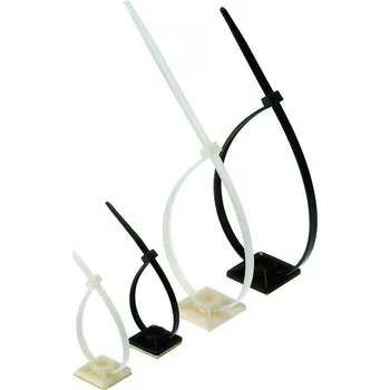 Stahovací páska Weidmüller CB 160/4.5 BLACK (100ks) Kabelové vázací pásky, Výška x šířka: 160 x 4.5 mm, Polyamid 66