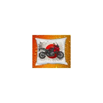 Dekorativní polštářek Foto Povlak na polštářek s motorkou Honda VFR 1200X