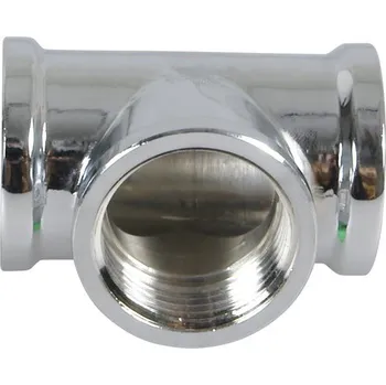 Fitinka T-kus 3/4" chrom
