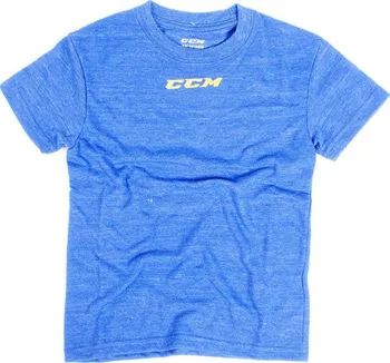 pánské tričko CCM Small Logo Tee SR modré