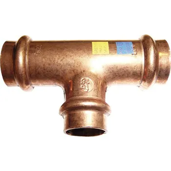 Instalatérský materiál Duopress T-kus 2418, 22-18-22 mm - redukční