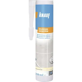 Tmel Sanitární silikon KNAUF 310 ml černá