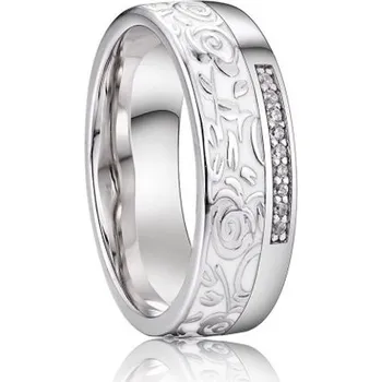 Prsten 7AE AN1038 Dámský snubní prsten, stříbro AG925 - velikost 50 - AN1038-D-50