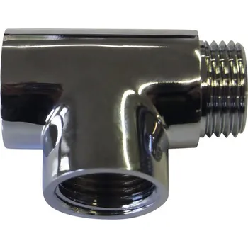 Instalatérský materiál T-kus pro otopná tělesa M1/2" x F1/2" x F1/2"