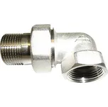 Šroubení rohové 1" nikl