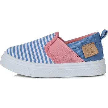 Dětská treková obuv D.D.Step D.D. step dívčí plátěnky CSG-110 Barva: modrá, Velikost: 20