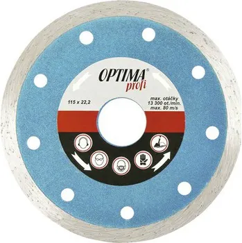 Řezný kotouč Diamantový řezný kotouč 115 mm, na obklady