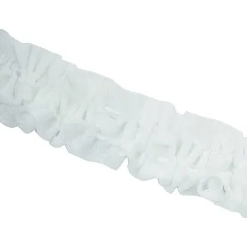 Záclona Řasící páska na záclony, bílá 10 m