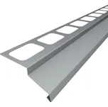 Balkonový profil Bravo přímý 2000 mm hliník šedý