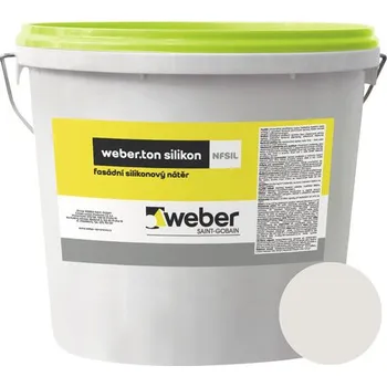 Fasádní barva Fasádní nátěr WEBER.TON silikon 25 kg SE00 šedá