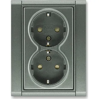 Elektrická zásuvka ABB Time 5512F-C03459 34