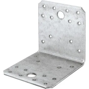 Tesařské kování Spojovací úhelník 100x100x90 mm, sendzimirově pozinkovaný, 1 ks