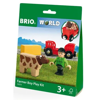 Vláček a vláčkodráha Brio Nástupiště s hlasovým záznamníkem