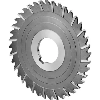 Příslušenství k frézce Fréza kotoučová, úzká, jemnozubá - 63x3x22 mm, HSS Co5, typ 736275 typ H (ZPS FN. Vnější průměr 63 mm, otvor 22 mm, šířka 3 mm, počet zubů 28)