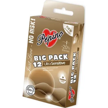 Kondom Pepino Big pack ultra sensitive 12 ks
