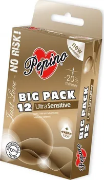 Kondom Pepino Big pack ultra sensitive 12 ks