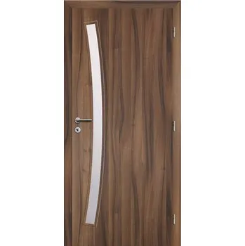 Interiérové dveře Interiérové dveře Solodoor Zenit XXI prosklené 70 P fólie ořech